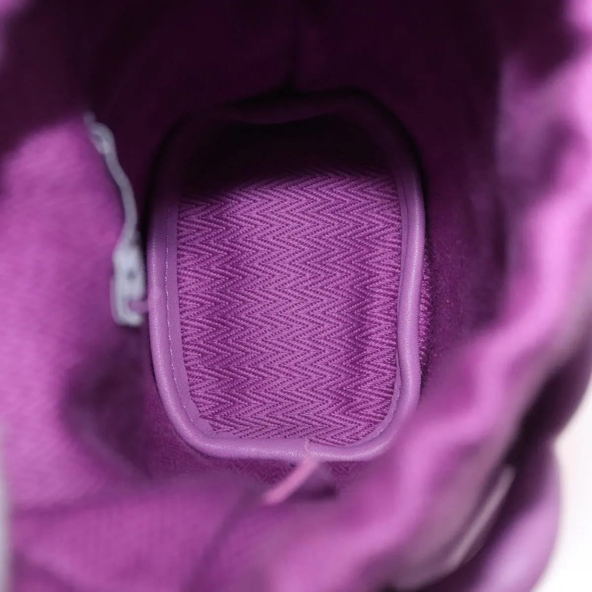 Loewe Anagram Inflated Pocket Canvas and silicon, Purple, Canvas, Crossbody Bag