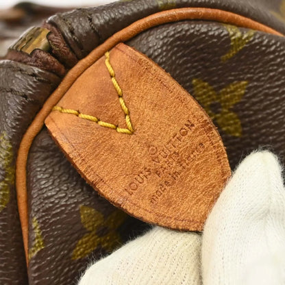 Louis Vuitton Speedy Monogram Canvas, Brown, Canvas, Handbag