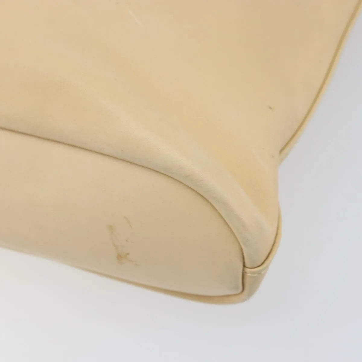 Gucci Vintage Leather, Beige, Leather, Shoulder Bag