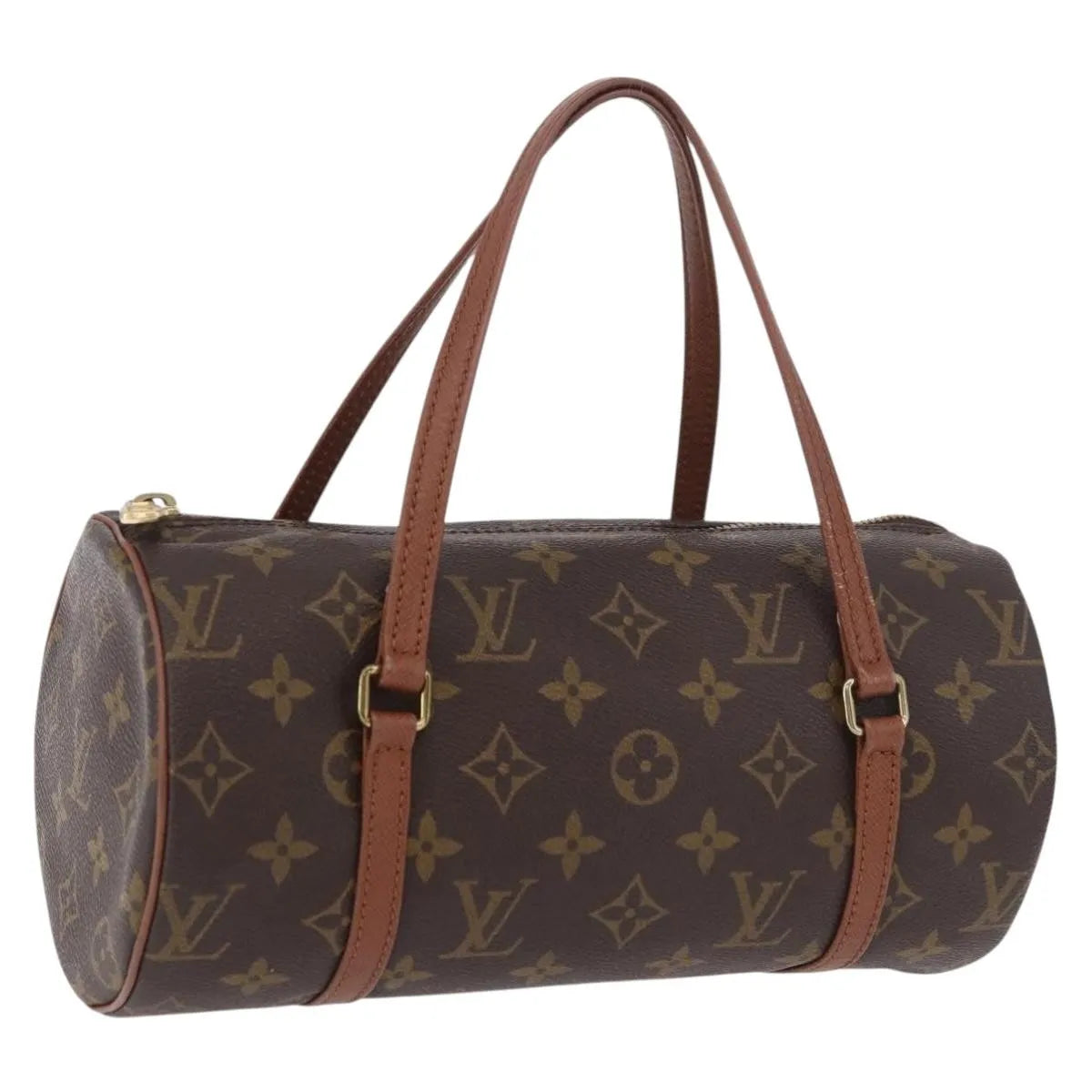 Louis Vuitton Papillon Monogram Canvas, Brown, Canvas, Handbag