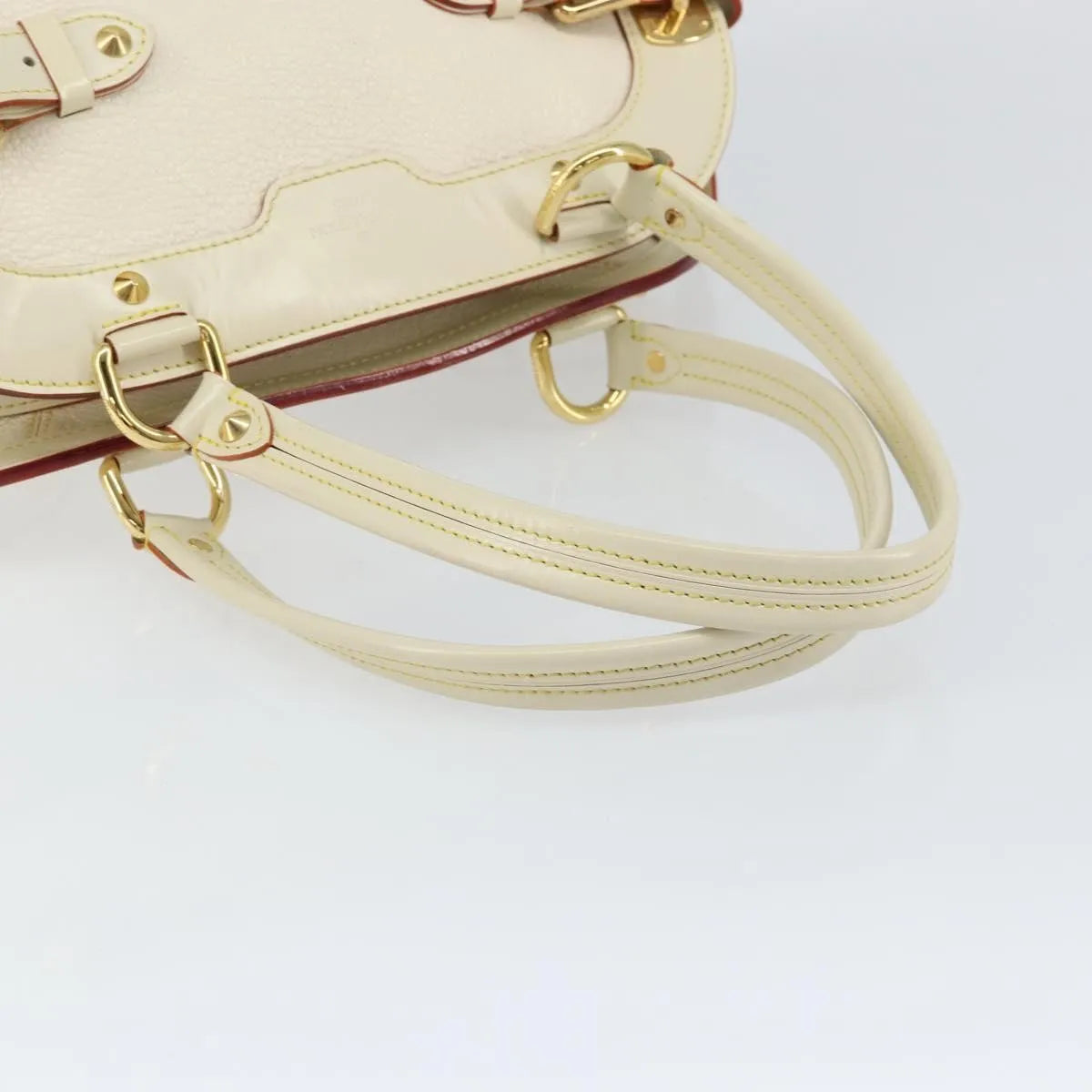 Louis Vuitton Suhali Le Radieux Leather, White, Leather, Handbag