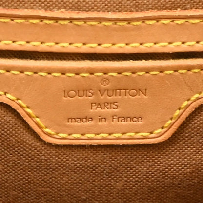 Louis Vuitton Vintage Montsouris Monogram Canvas, Brown, Canvas, Backpack