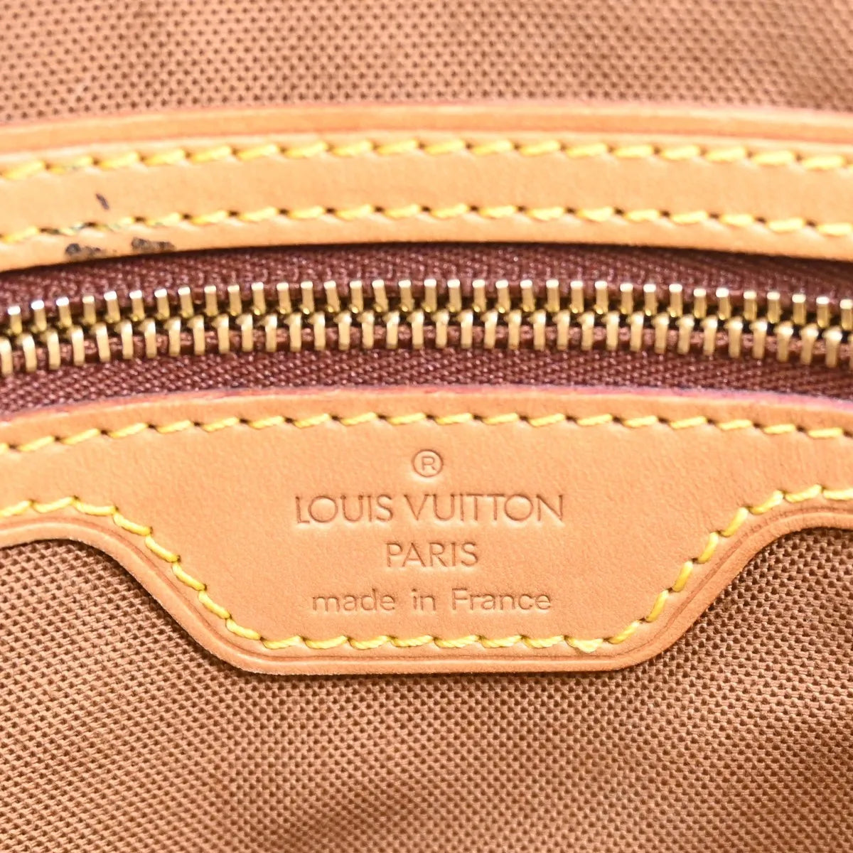 Louis Vuitton Cabas Piano Monogram Canvas, Brown, Canvas, Tote Bag