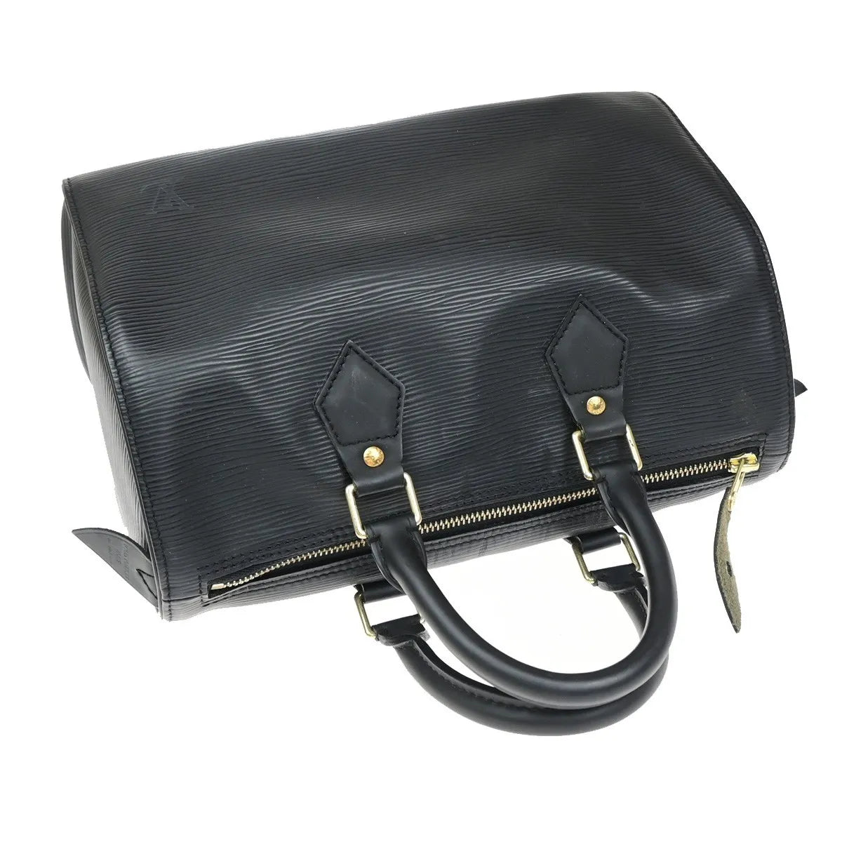 Louis Vuitton Speedy Epi Leather, Black, Leather, Handbag