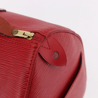 Louis Vuitton Speedy Epi Leather, Red, Leather, Handbag
