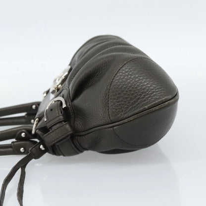 Salvatore Ferragamo Marisa Leather, Khaki, Leather, Handbag
