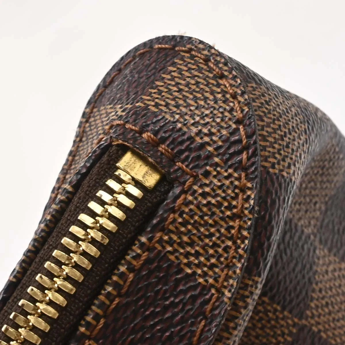 Louis Vuitton Geronimos Waist Damier, Brown, Canvas, Shoulder Bag