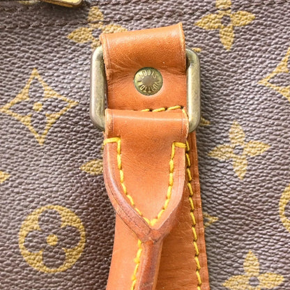 Louis Vuitton Keepall Monogram, Brown, Canvas, Travel Bag