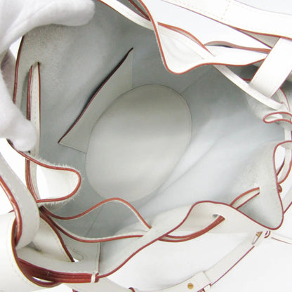 Loewe Balloon Bucket Leather, White, Leather, Handbag