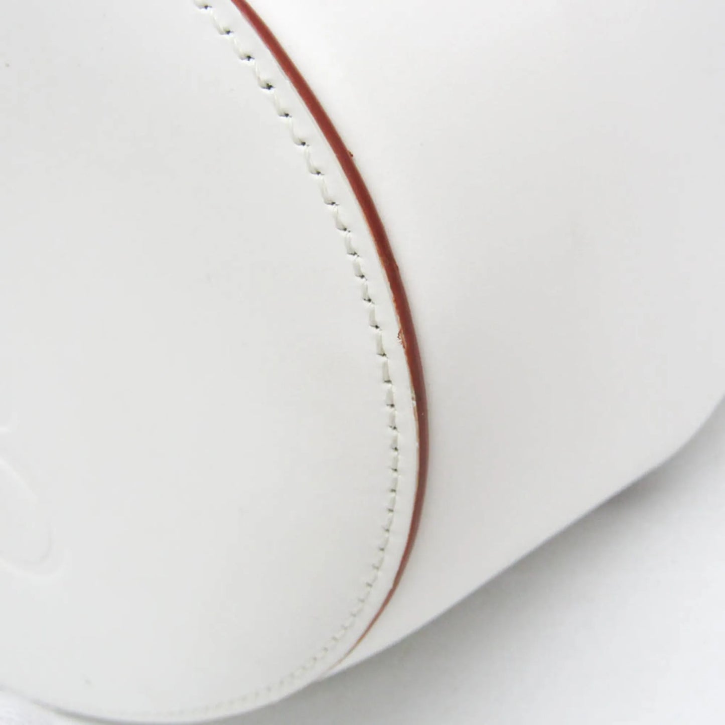 Loewe Balloon Bucket Leather, White, Leather, Handbag