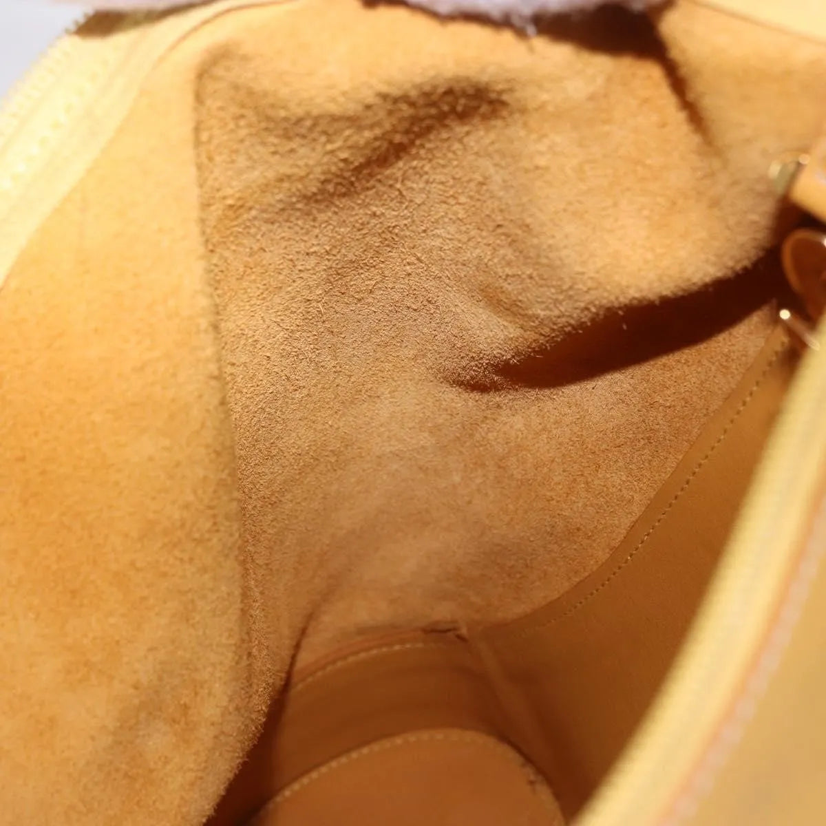 Loewe Anton Leather, Yellow, Leather, Backpack