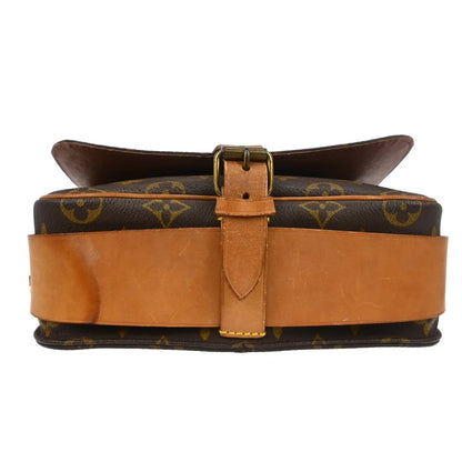 Louis Vuitton Cartouchiere Monogram Canvas, Brown, Canvas, Shoulder Bag
