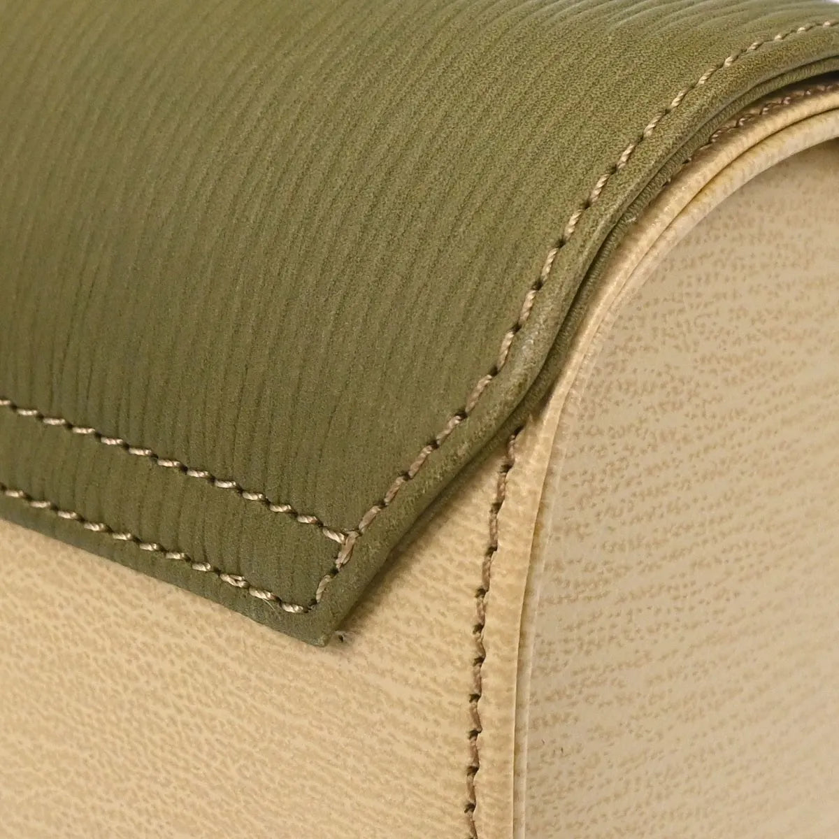 Loewe Vintage Velazquez Top Handle Leather, Beige, Leather, Handbag