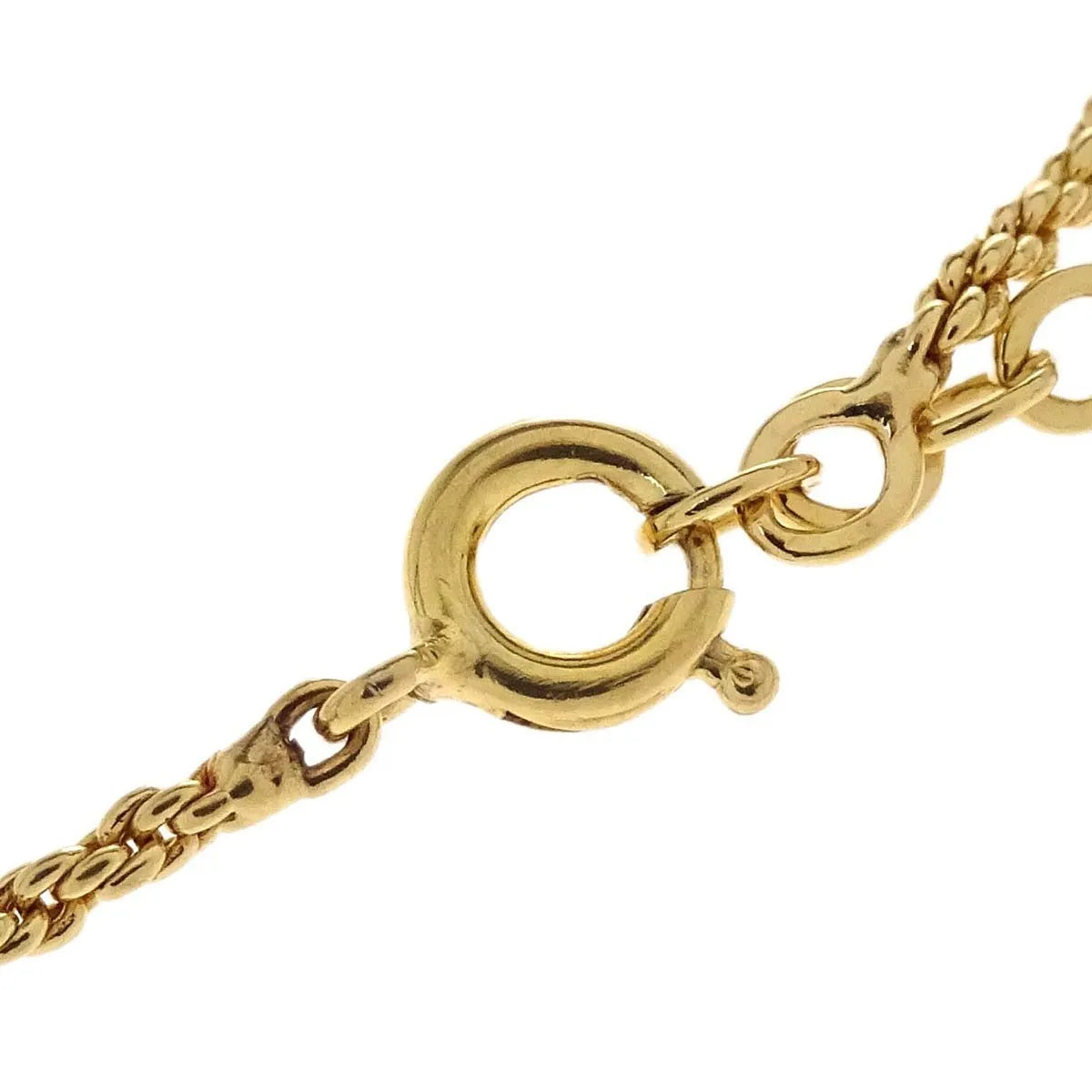 Christian Dior CD Pendant Gold-plated, Gold, Gold Plated, Necklace