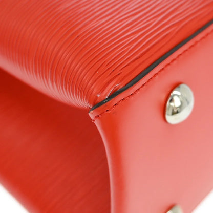 Louis Vuitton Kleber Epi Leather, Red, Leather, Handbag