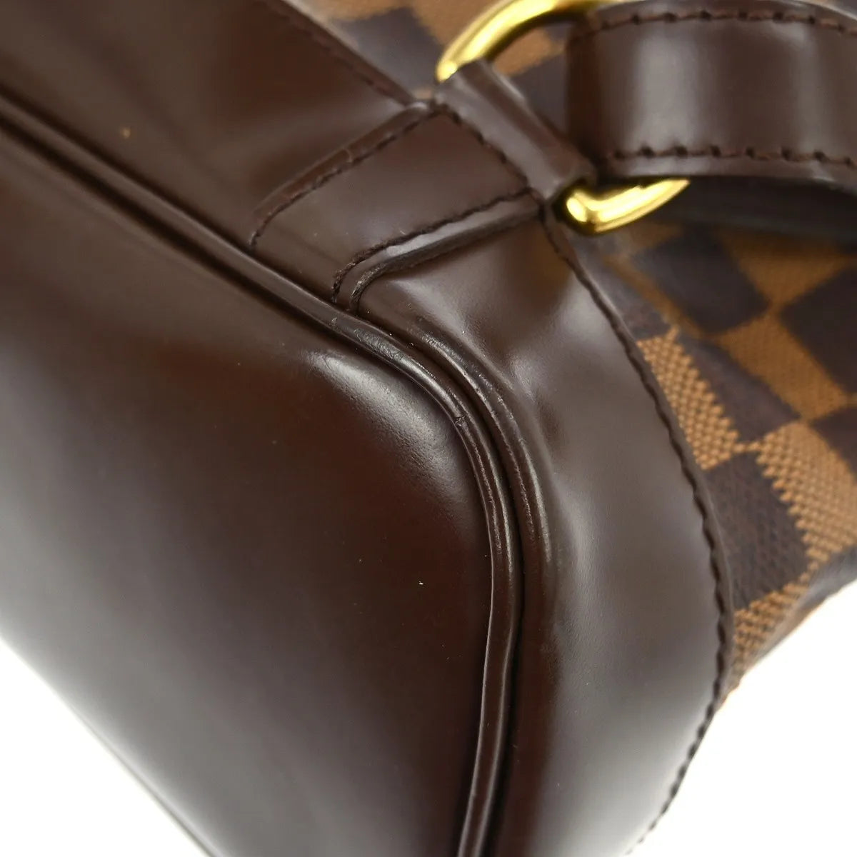 Louis Vuitton Soho Damier, Brown, Canvas, Backpack