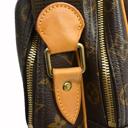Louis Vuitton Reporter Monogram Canvas, Brown, Canvas, Shoulder Bag