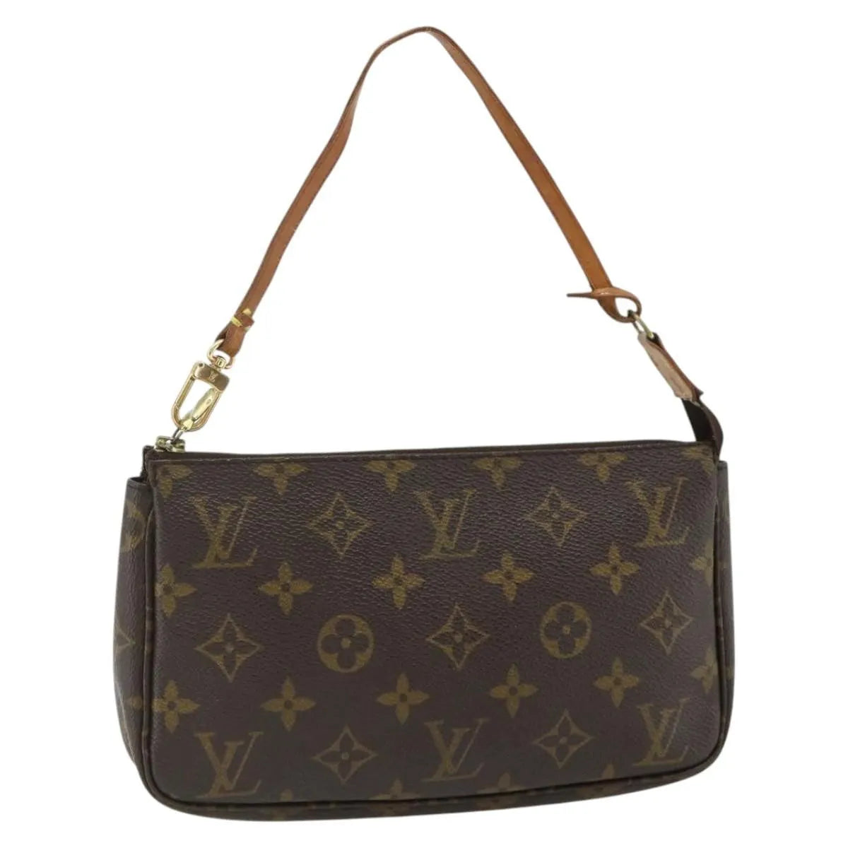 Louis Vuitton Pochette Accessoires NM Monogram Canvas, Brown, Canvas, Clutch