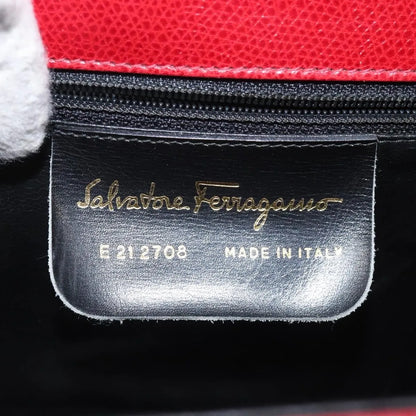 Salvatore Ferragamo Vintage Leather, Red, Leather, Shoulder Bag