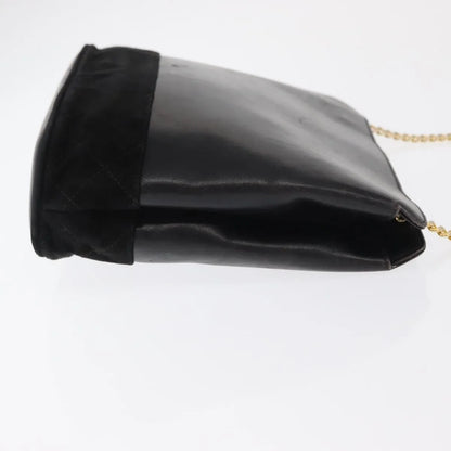 Salvatore Ferragamo Vintage Leather, Black, Leather, Shoulder Bag