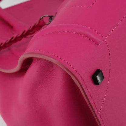 Celine Luggage Smooth Leather, Pink, Leather, Tote Bag