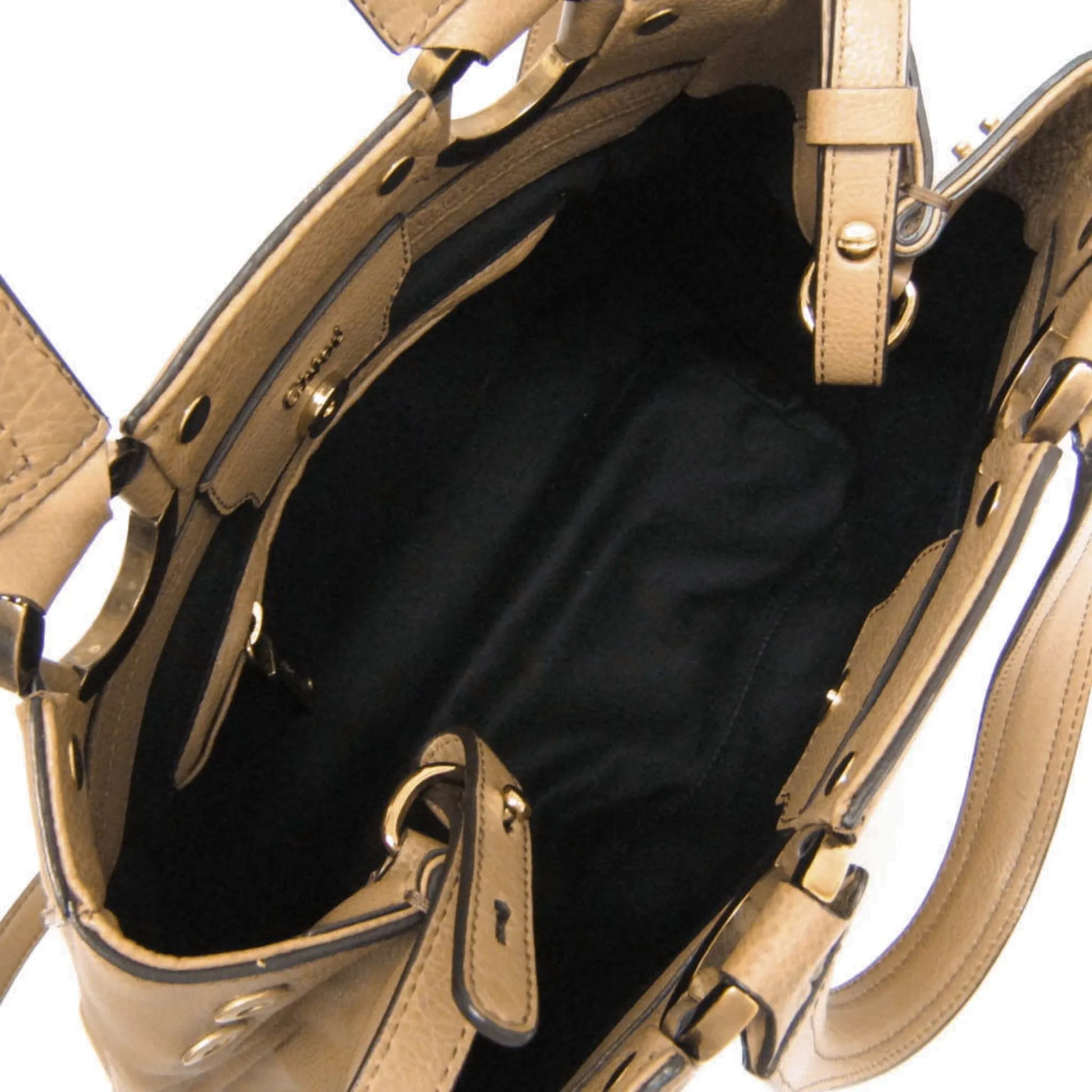 Chloe Vintage Leather, Brown, Leather, Handbag
