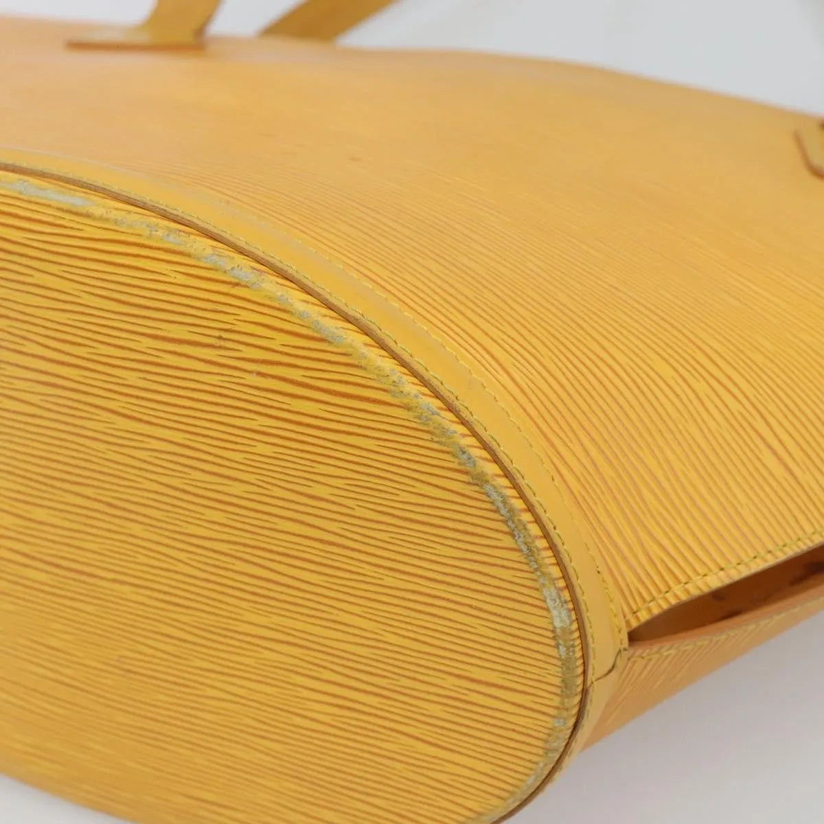 Louis Vuitton Saint Jacques Epi, Yellow, Leather, Shoulder Bag
