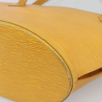 Louis Vuitton Saint Jacques Epi, Yellow, Leather, Shoulder Bag