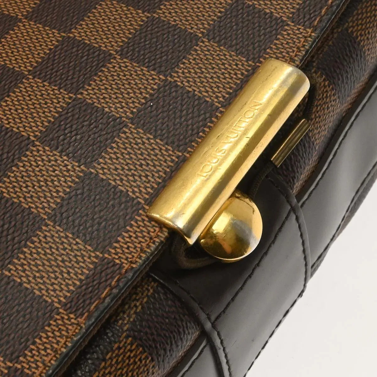 Louis Vuitton Bastille Damier, Brown, Canvas, Shoulder Bag