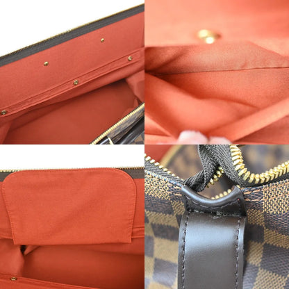 Louis Vuitton Grimaud Damier, Brown, Canvas, Travel Bag