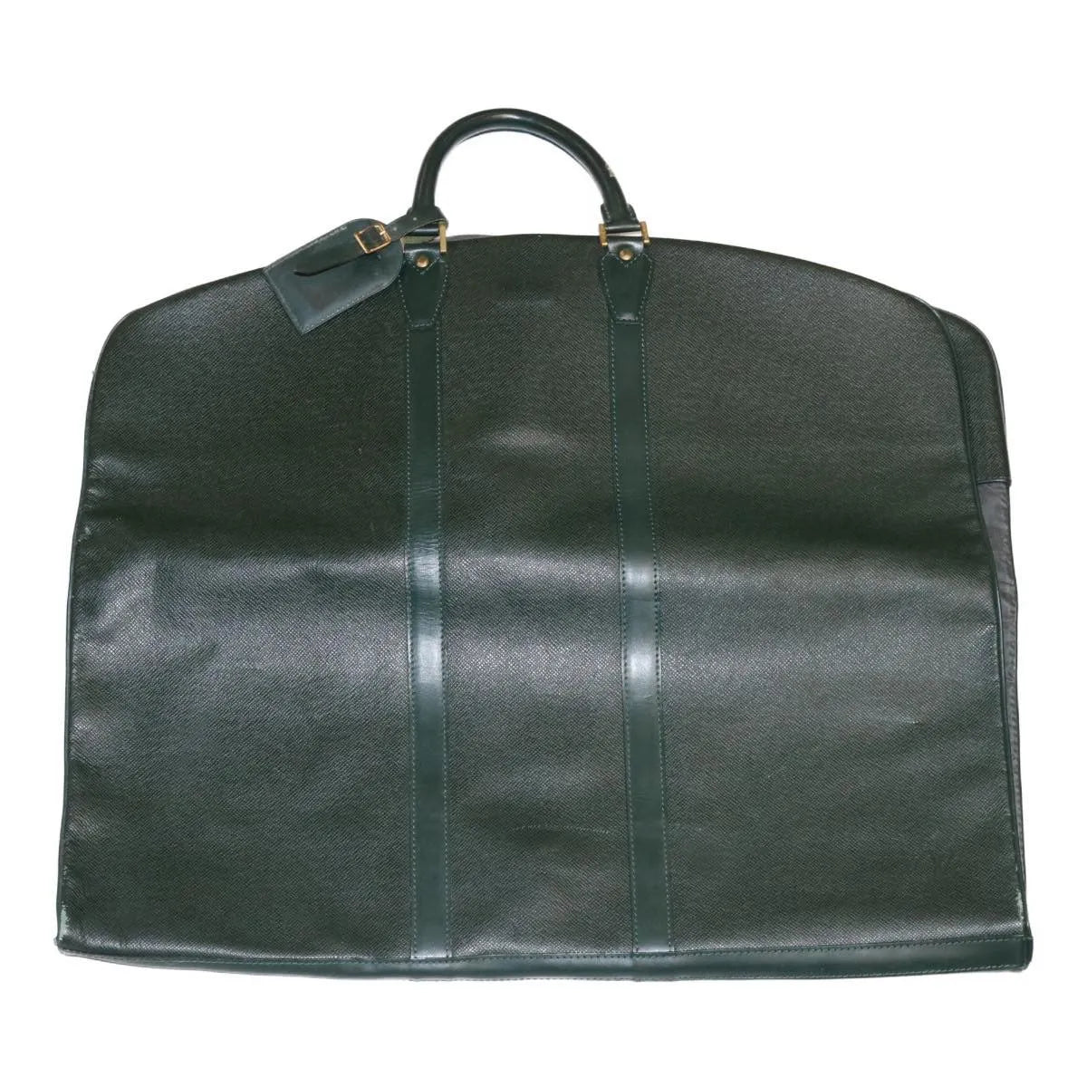Louis Vuitton Vintage Garment Cover Monogram Canvas, Green, Leather, Travel Bag