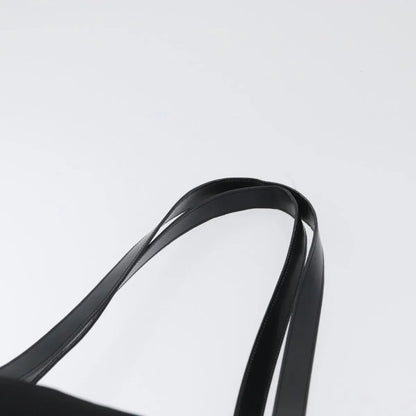 Celine Circle logo Nylon, Black, Nylon, Tote Bag