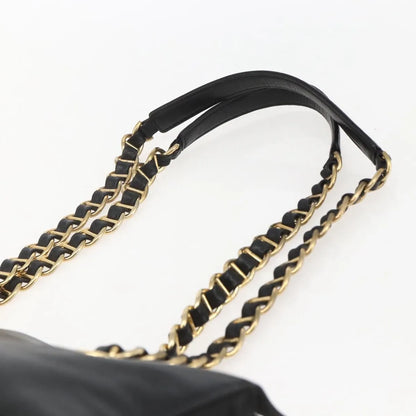 Prada Shoulder Leather, Black, Leather, Shoulder Bag