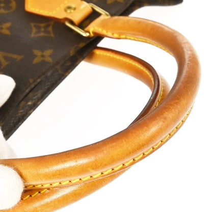 Louis Vuitton Sac Plat Monogram Canvas, Brown, Canvas, Handbag