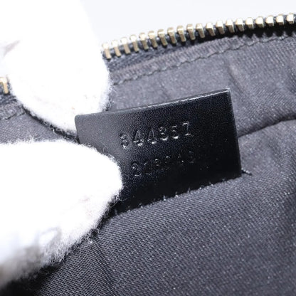 Gucci Bright Convertible Diamante Leather, Black, Leather, Briefcase