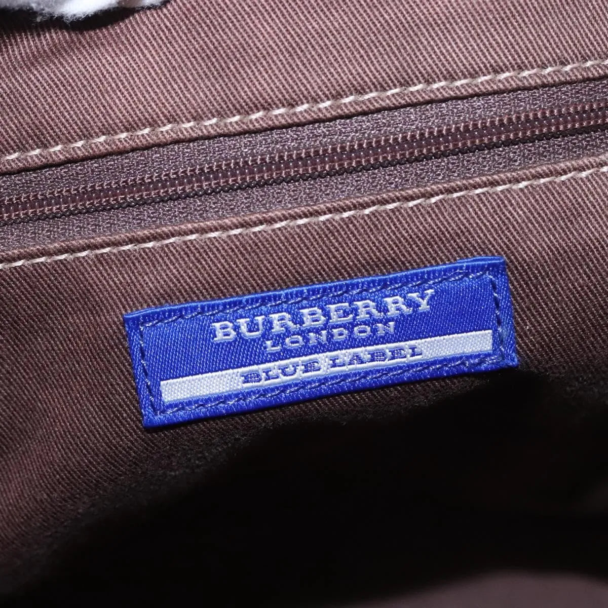 Burberry Blue Label Nylon, Red, Nylon, Tote Bag