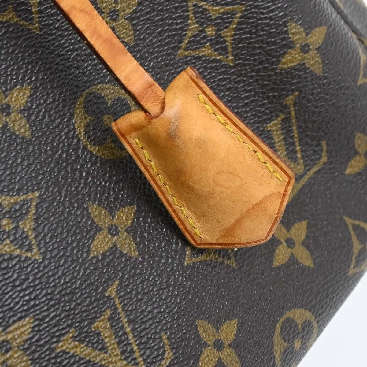 Louis Vuitton Montaigne Monogram, Brown, Canvas, Handbag