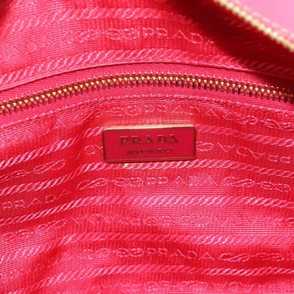 Prada Bauletto Saffiano Leather, Pink, Leather, Handbag