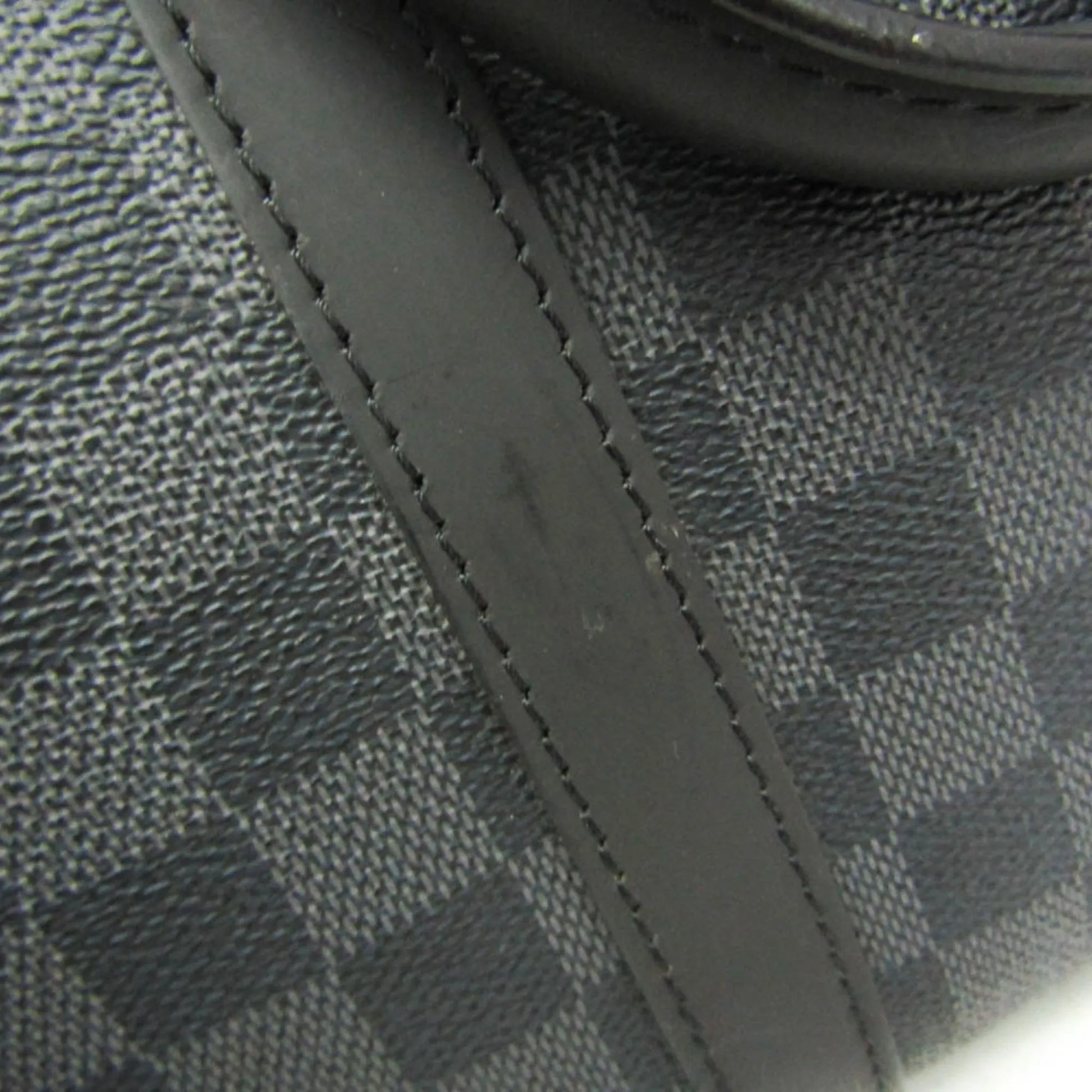 Louis Vuitton Porte-Documents Voyage Damier, Black, Canvas, Briefcase