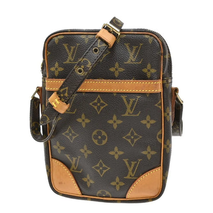 Louis Vuitton Danube Monogram Canvas, Brown, Canvas, Shoulder Bag