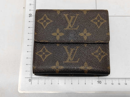 Louis Vuitton Porte Tresor Etui Papiers Monogram Canvas, Brown, Canvas, Wallet