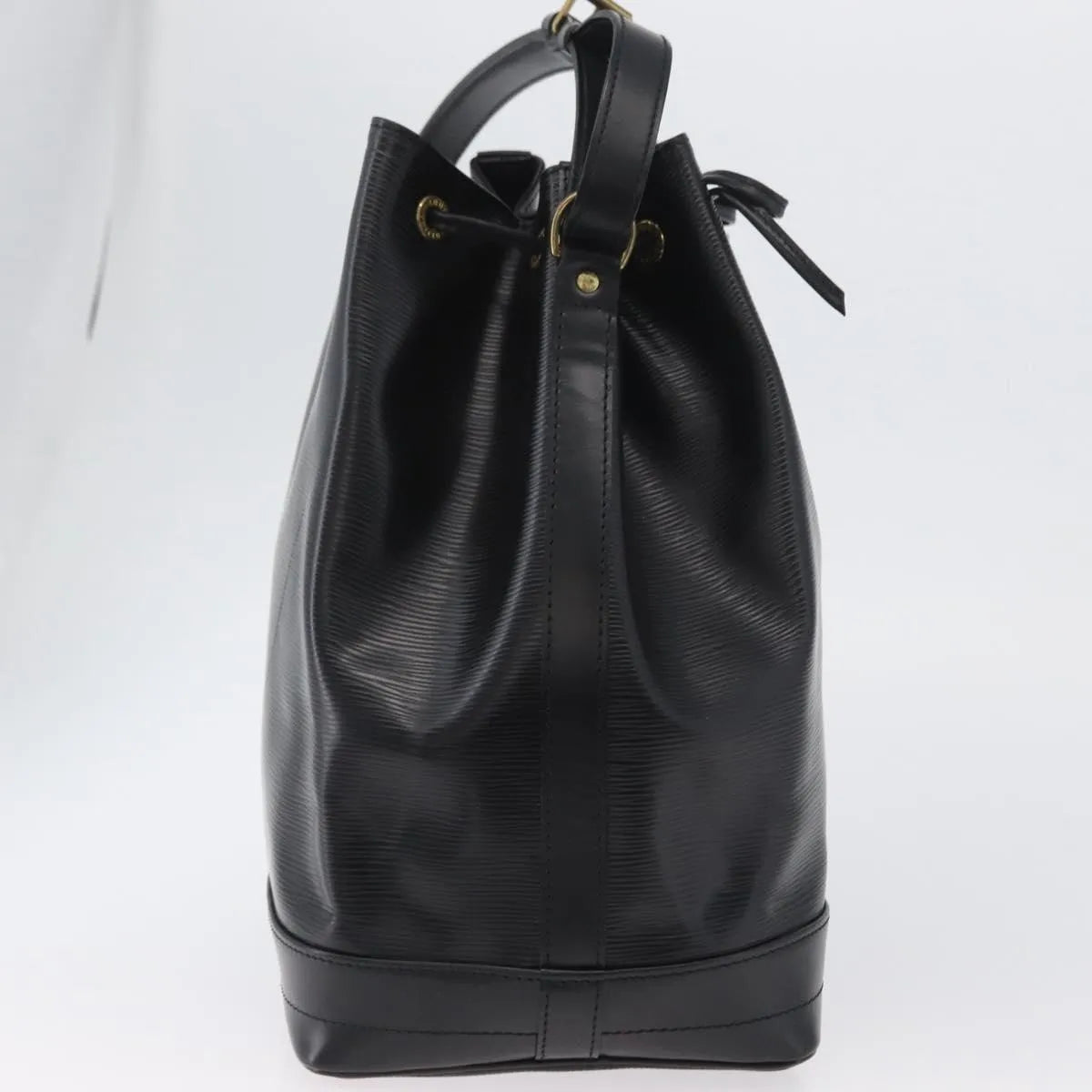 Louis Vuitton Noe Epi Leather, Black, Leather, Shoulder Bag