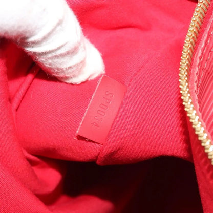 Louis Vuitton Keepall Epi, Red, Leather, Travel Bag