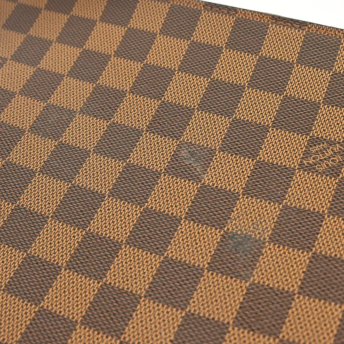 Louis Vuitton Venice Sac Plat Damier, Brown, Canvas, Tote Bag