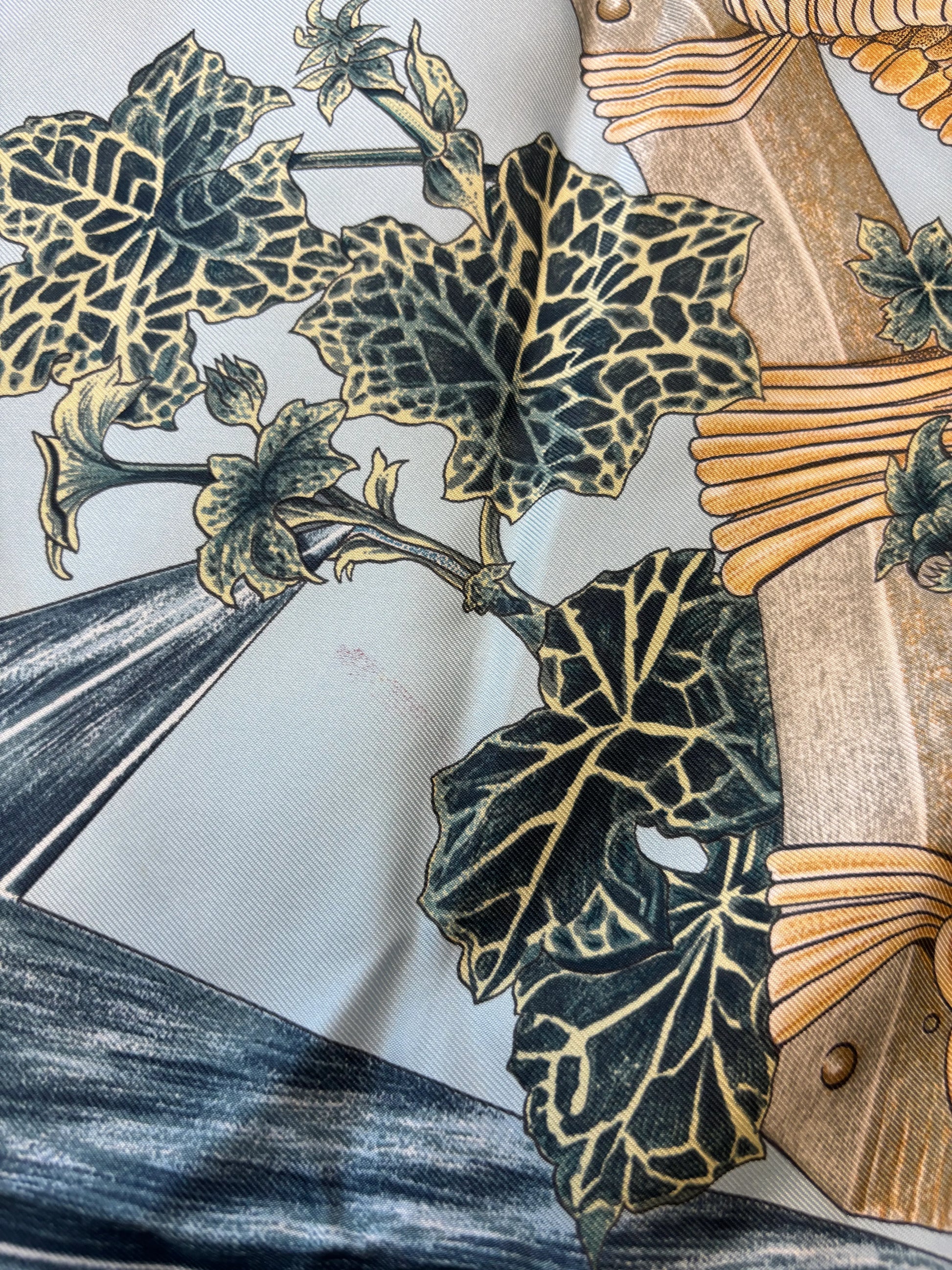 Hermes Carré 90 Silk multicolor, Print, Silk, Scarf