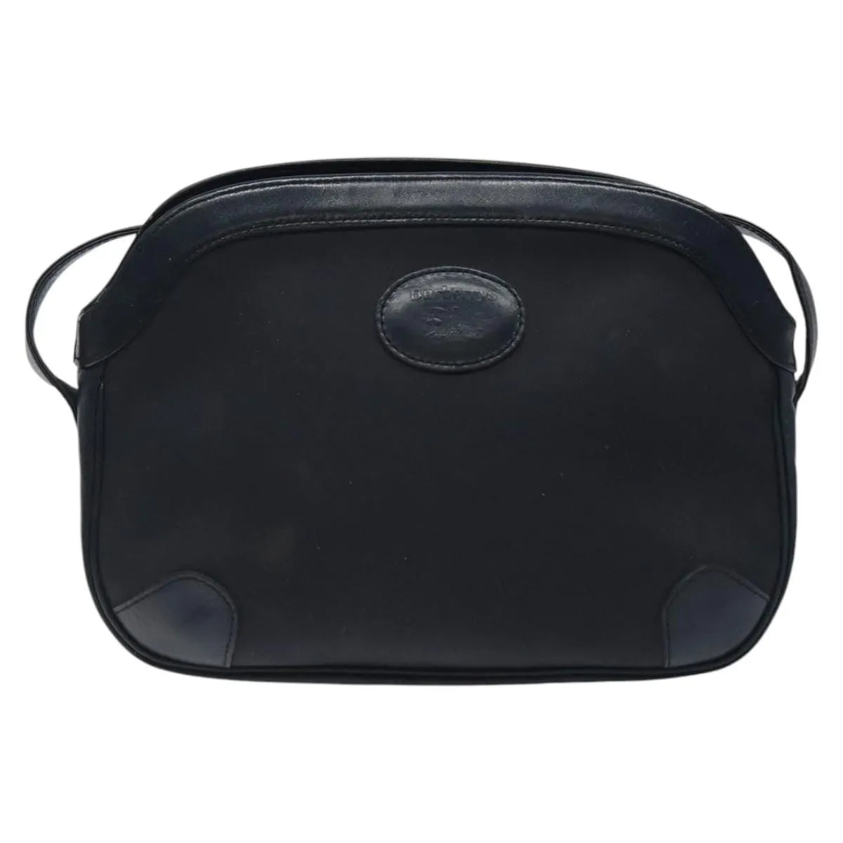Burberry Vintage Canvas, Navy, Canvas, Shoulder Bag