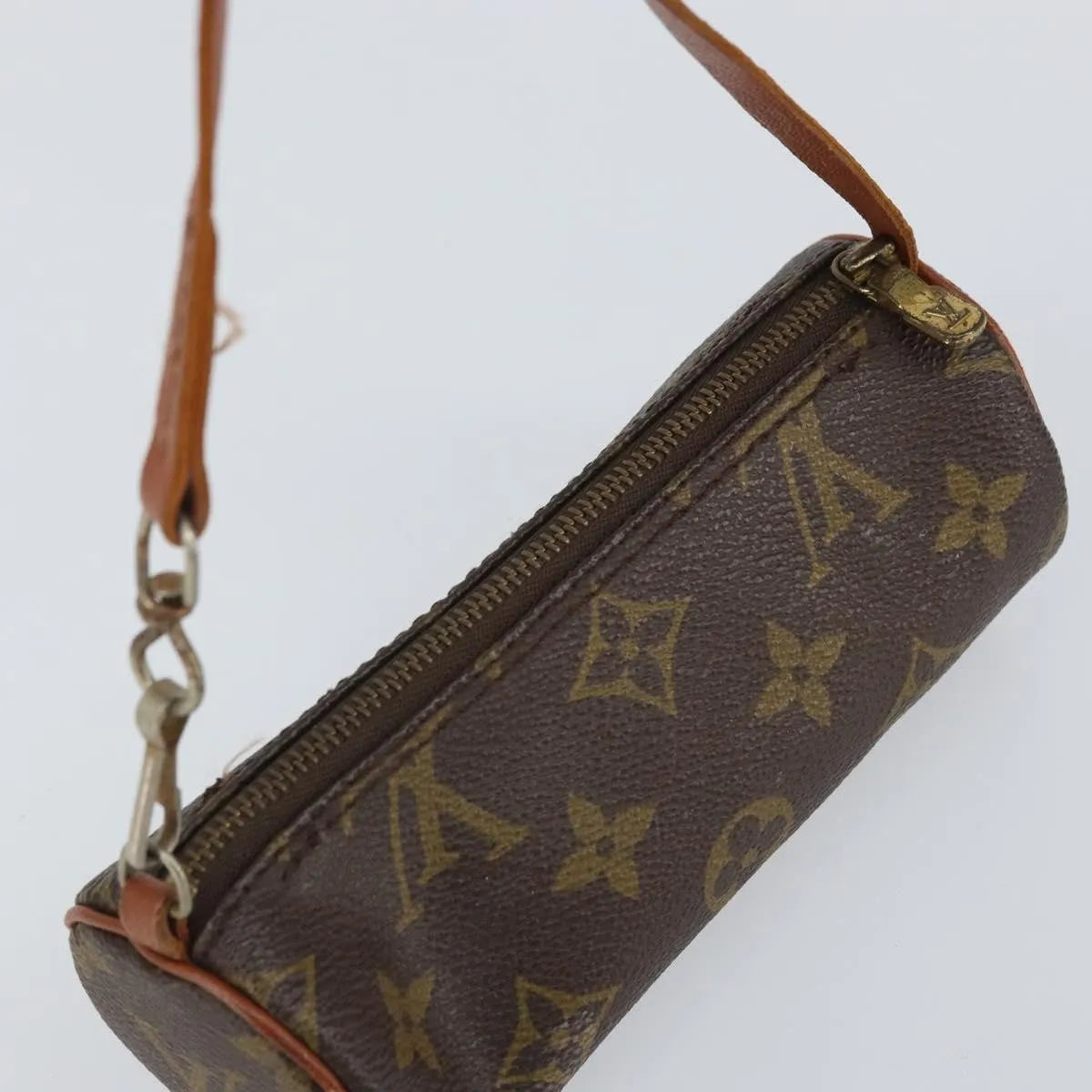 Louis Vuitton Papillon Pochette Monogram Canvas, Brown, Canvas, Clutch