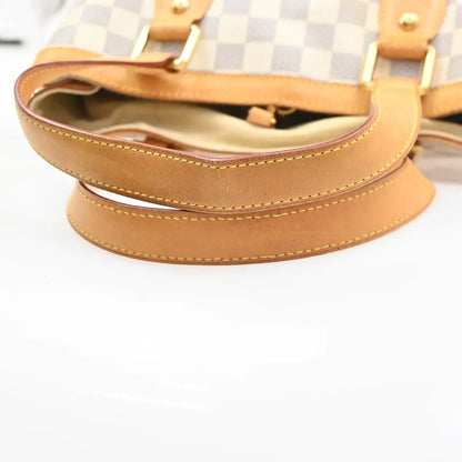 Louis Vuitton Hampstead Damier, White, Canvas, Tote Bag