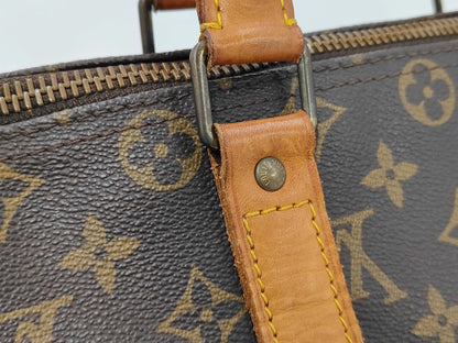 Louis Vuitton Keepall Monogram Canvas, Brown, Canvas, Handbag