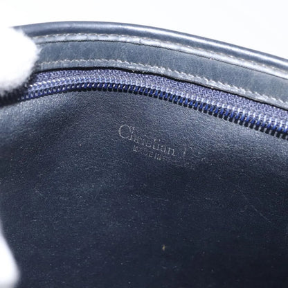 Christian Dior Vintage Trotter Canvas, Navy, Canvas, Shoulder Bag